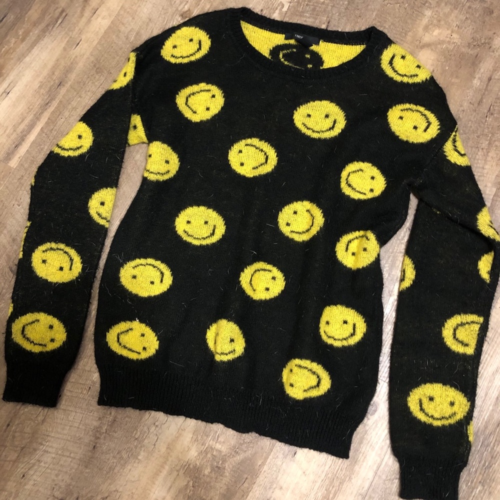 Smiley face sweater